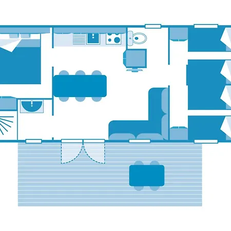 Parque de Campismo 6p 3bdrms Aircon