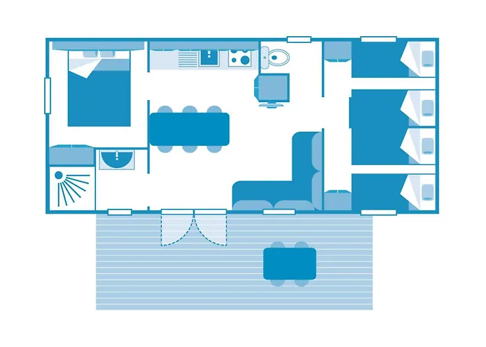 Parque de Campismo 6p 3bdrms Aircon